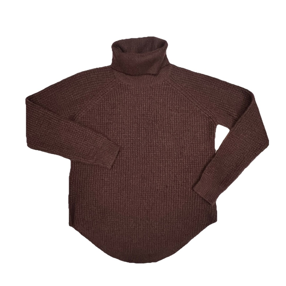 Kuhl Solace Cowl Neck Sweater Pullover Women's Size Medium Brown